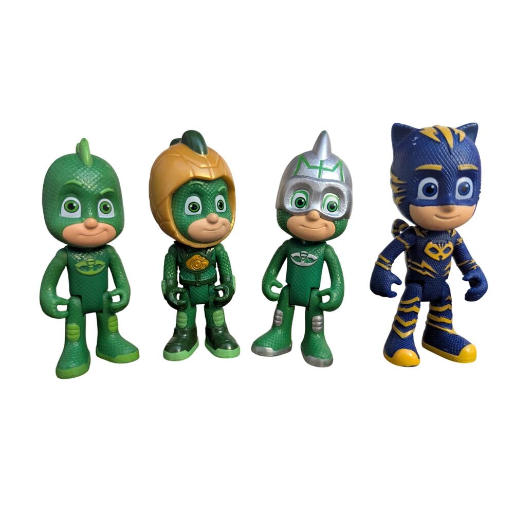 PJ Masks Gekko 3 Versions Toy Action Figure and Catboy